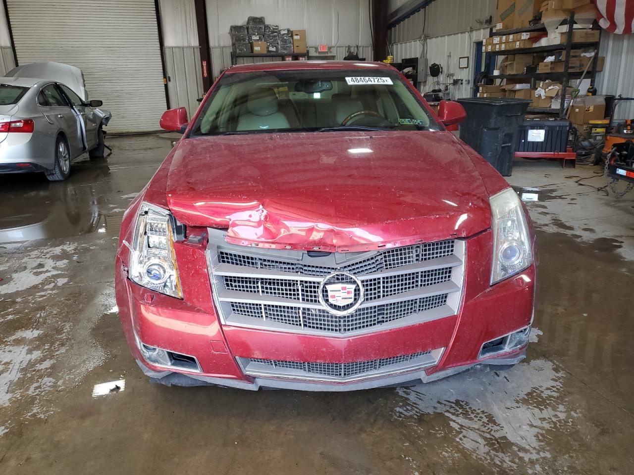 2009 Cadillac CTS VIN 1G6DT57V190117089 Copart auction photo, front end damage thumbnail 5