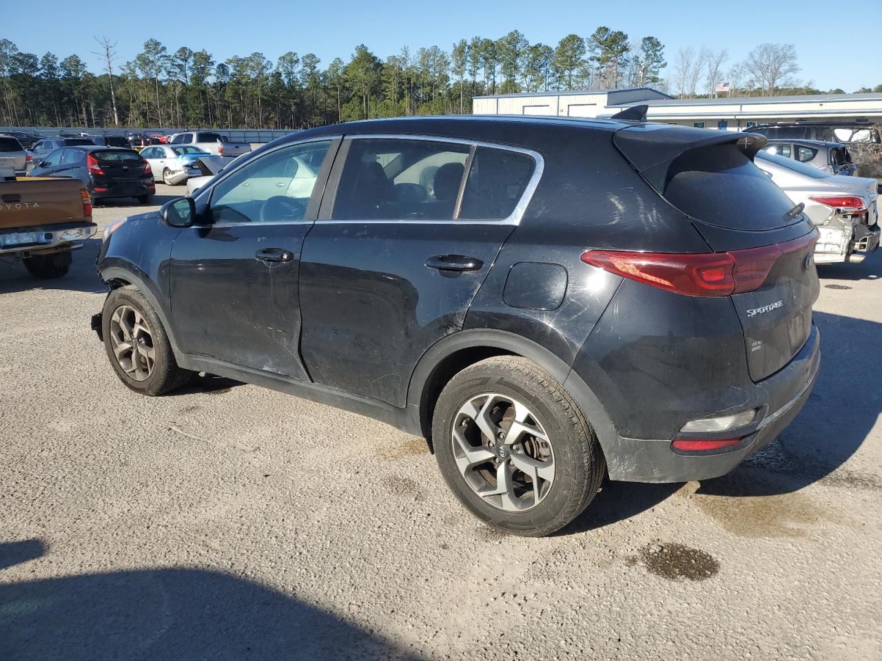 2020 KIA Sportage VIN KNDPM3AC6L7744646 Copart auction photo, front end damage thumbnail 2