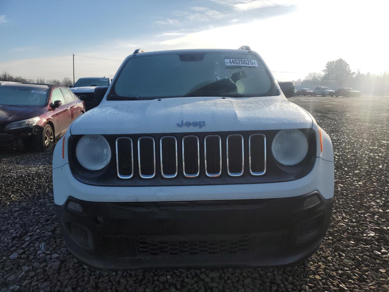 2017 Jeep Renegade VIN ZACCJBABXHPG38333 Copart auction photo, rear end damage thumbnail 5