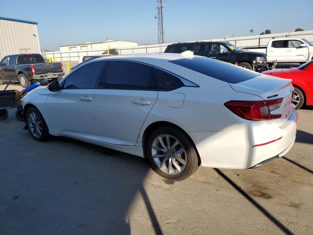 2021 Honda Accord VIN 1HGCV1F14MA051104 Copart auction photo, undercarriage / front end damage thumbnail 2