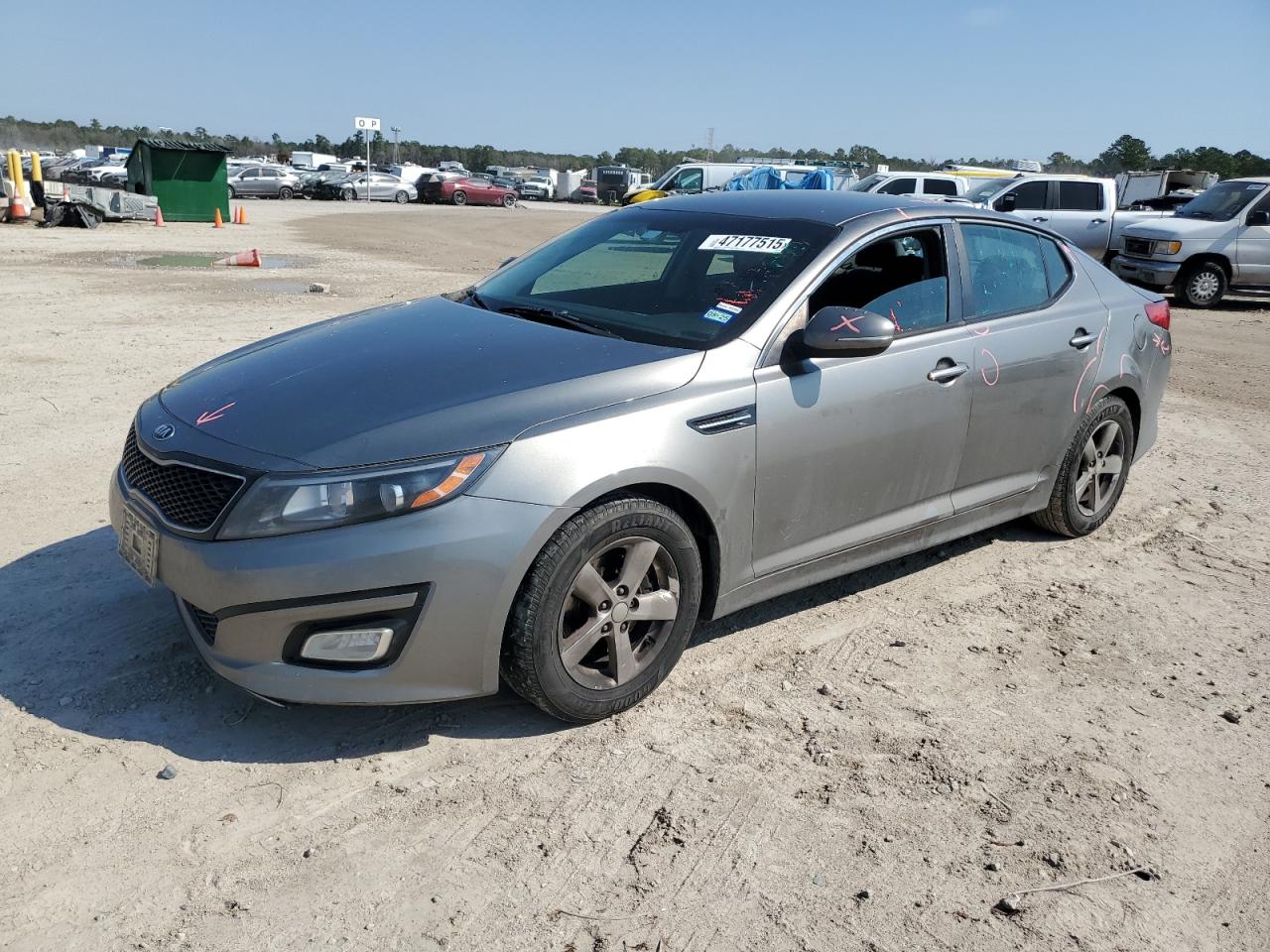 2015 KIA Optima VIN 5XXGM4A7XFG504360