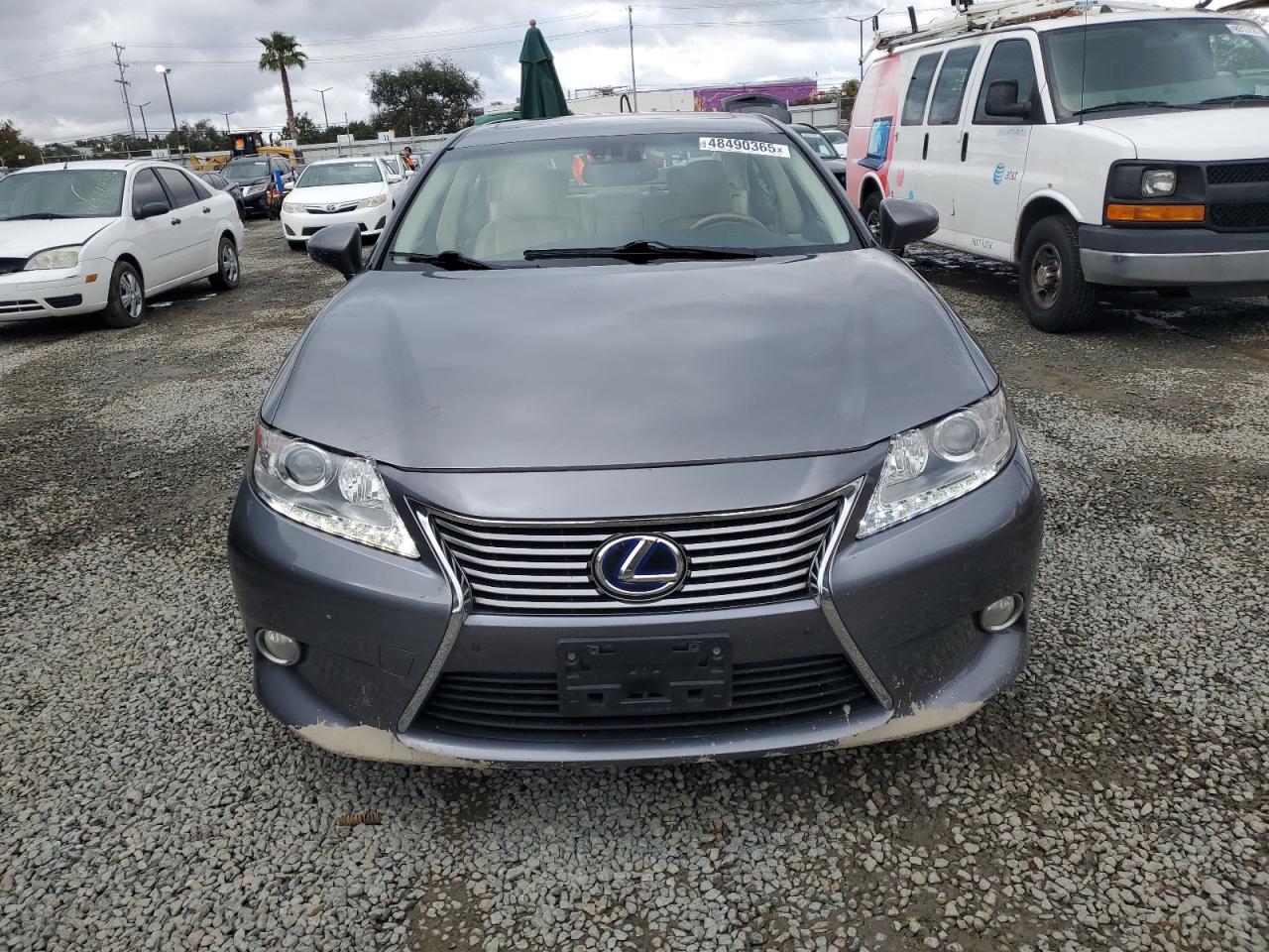2013 Lexus ES VIN JTHBW1GG1D2036532 Copart auction photo, side damage thumbnail 5