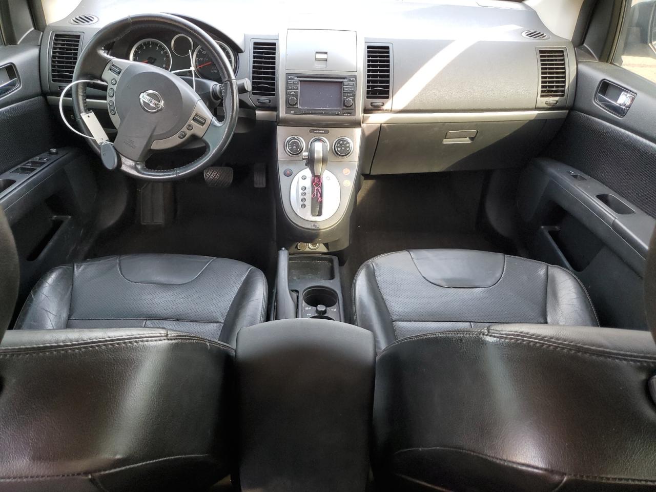 2012 Nissan Sentra VIN 3N1AB6AP8CL650055 Copart auction photo, side / front end damage thumbnail 8