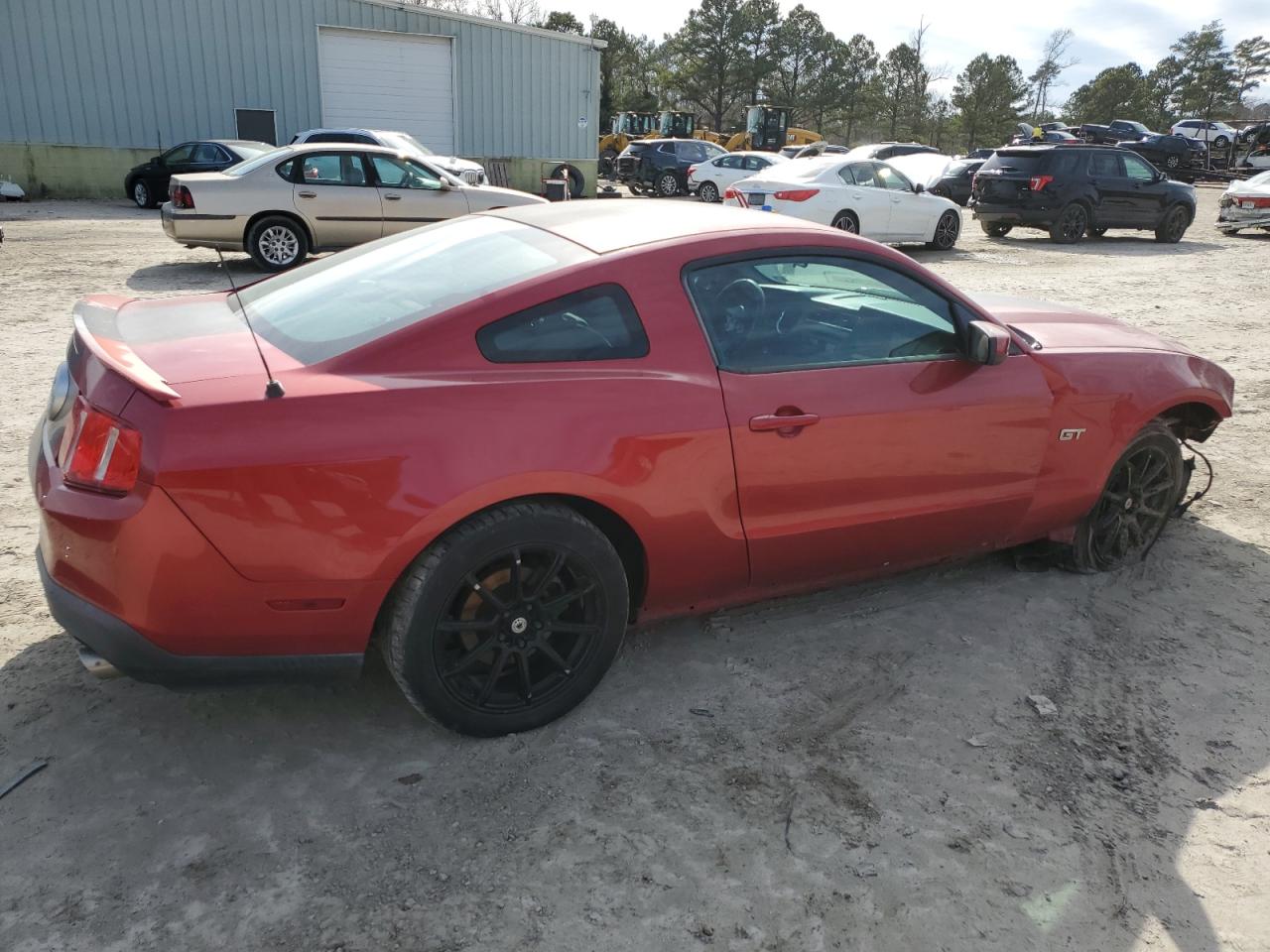 2010 Ford Mustang VIN 1ZVBP8CH4A5126948 Copart auction photo, front end damage thumbnail 3