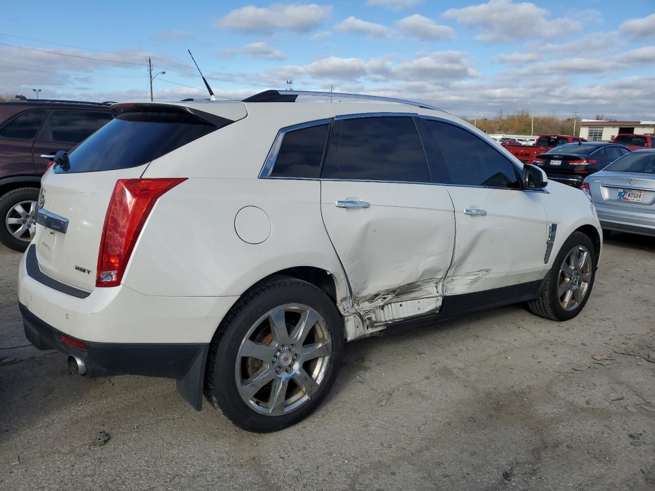 2011 Cadillac SRX VIN 3GYFNKE66BS540737 Copart auction photo, side / minor dent/scratches damage thumbnail 3