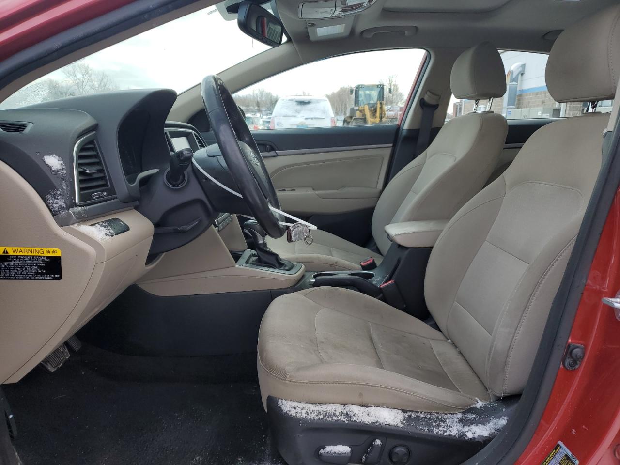 2017 Hyundai Elantra VIN 5NPD84LF1HH167824 Copart auction photo, front end damage thumbnail 7