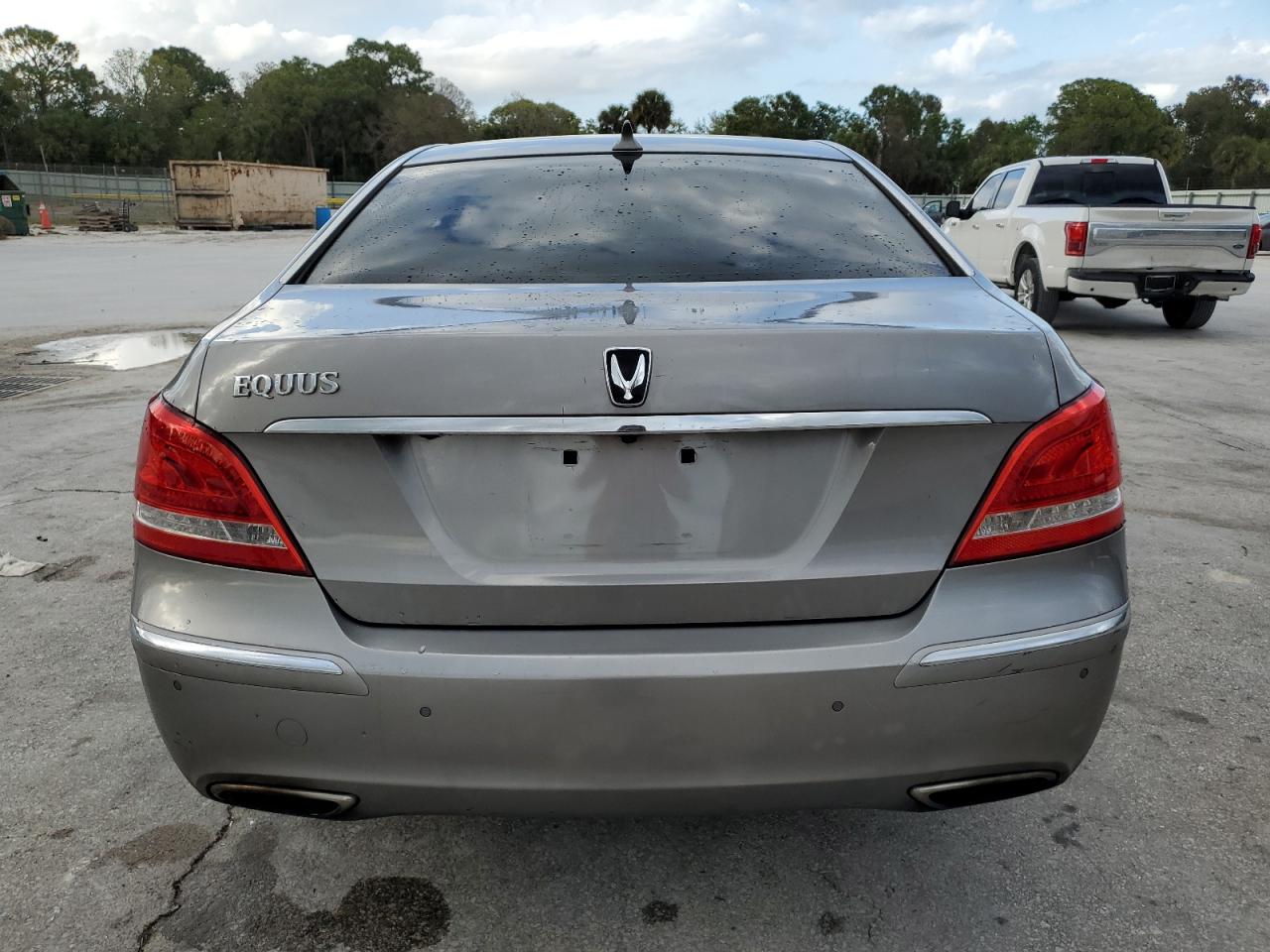 2013 Hyundai Equus VIN KMHGH4JHXDU060140 Copart auction photo, front end / minor dent/scratches damage thumbnail 6