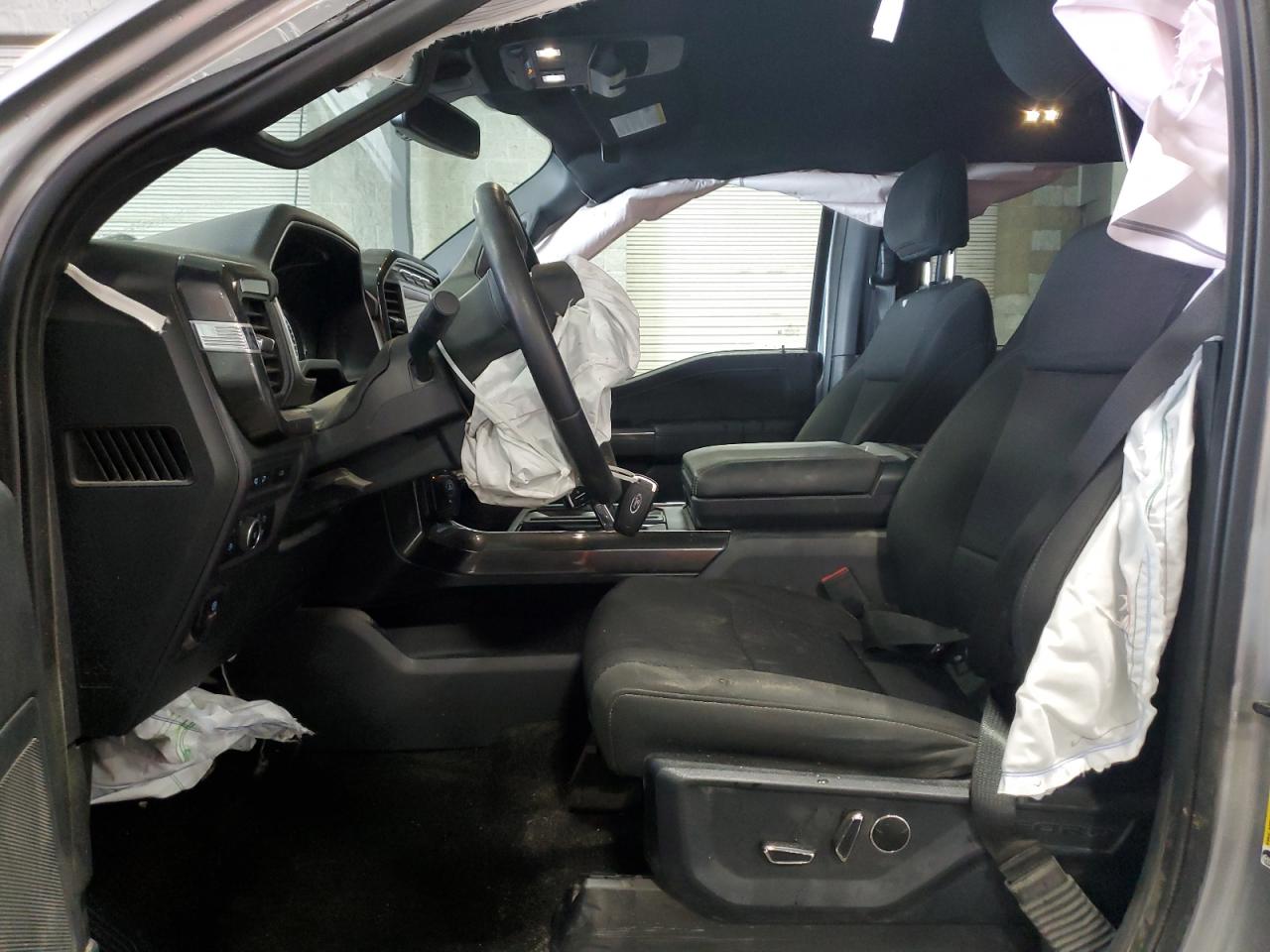 2021 Ford F-150 VIN 1FTFW1ED7MFC12228 Copart auction photo, front end / side damage thumbnail 7