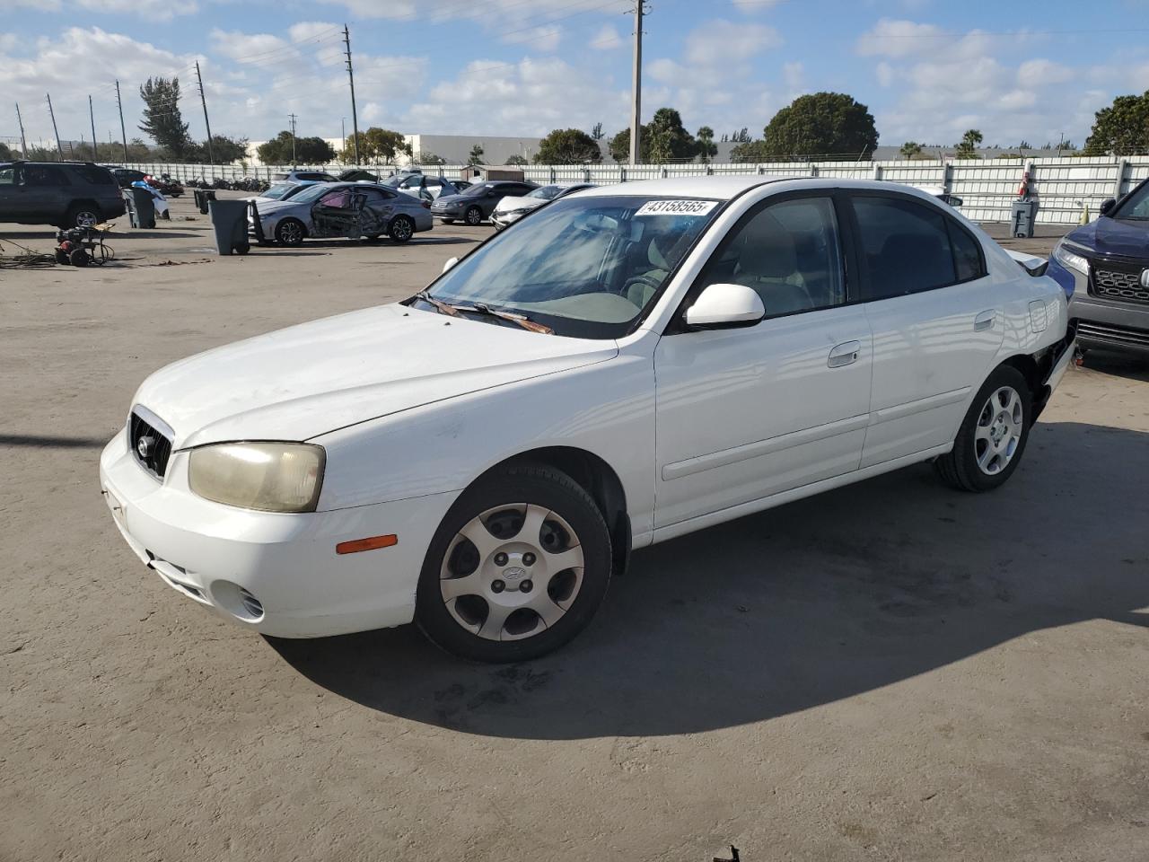 2002 Hyundai Elantra VIN KMHDN45D62U438325