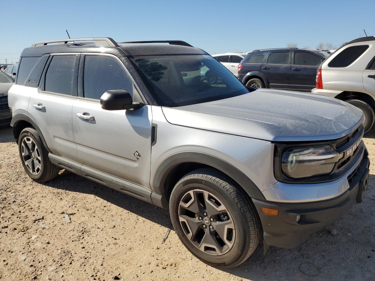 2021 Ford Bronco VIN 3FMCR9C60MRA46341 Copart auction photo, rear end / front end damage thumbnail 4