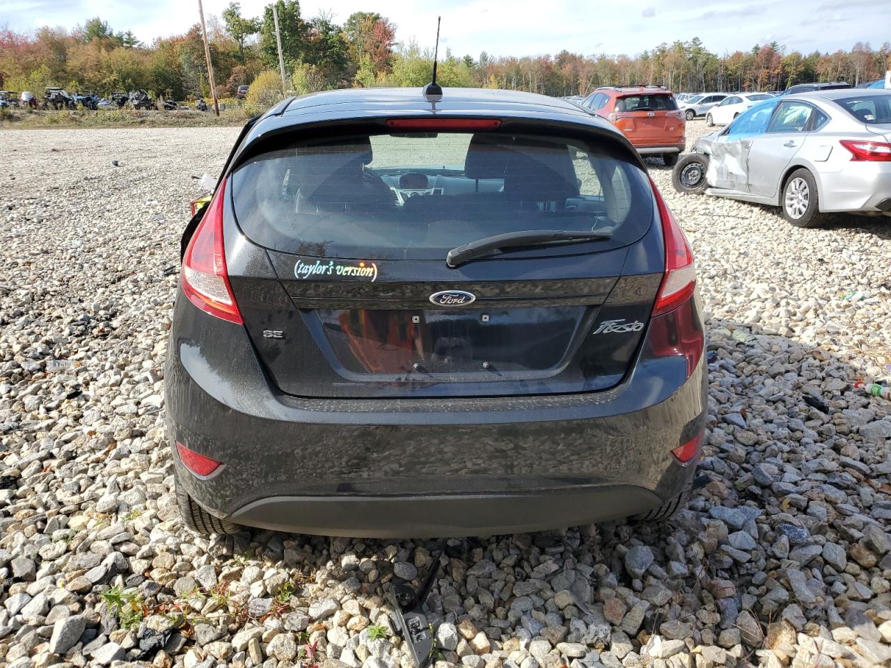 2013 Ford Fiesta VIN 3FADP4EJ8DM152381 Copart auction photo, front end damage thumbnail 6