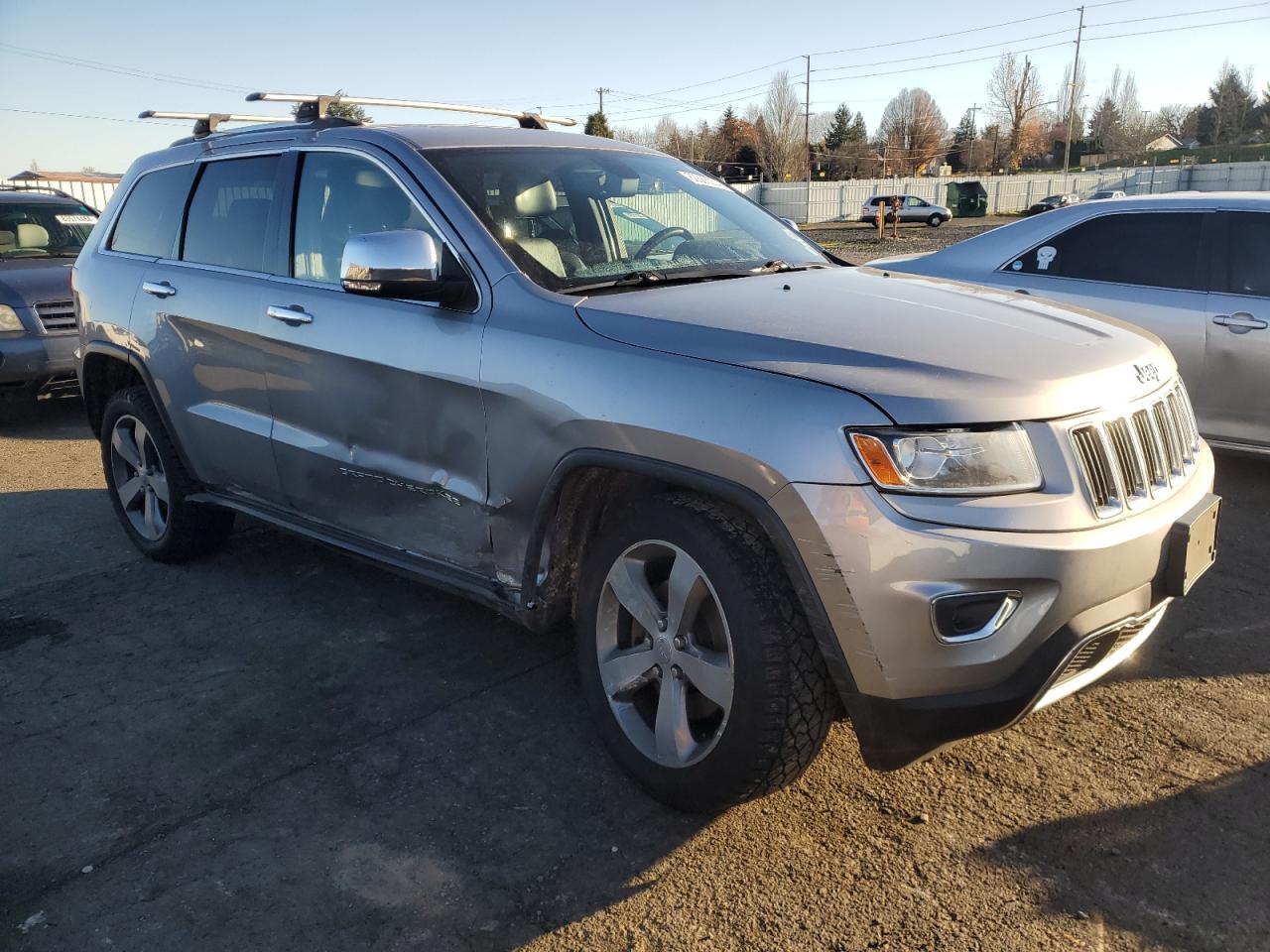 2014 Jeep Grand Cherokee VIN 1C4RJFBT2EC150812 Copart auction photo, side damage thumbnail 4