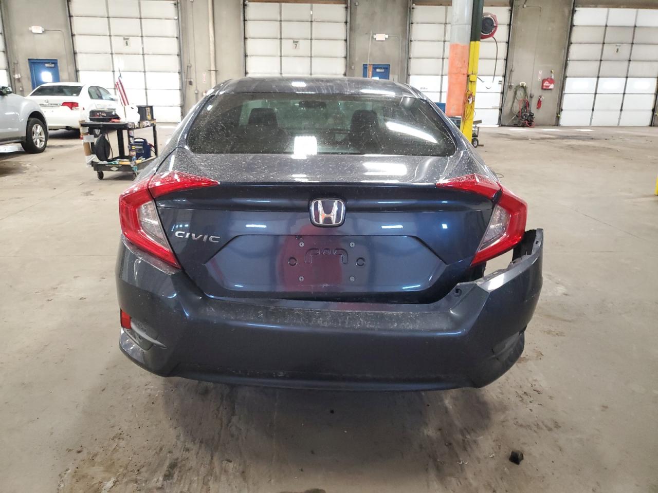 2016 Honda Civic VIN 19XFC2F51GE064081 Copart auction photo, rear end damage thumbnail 6