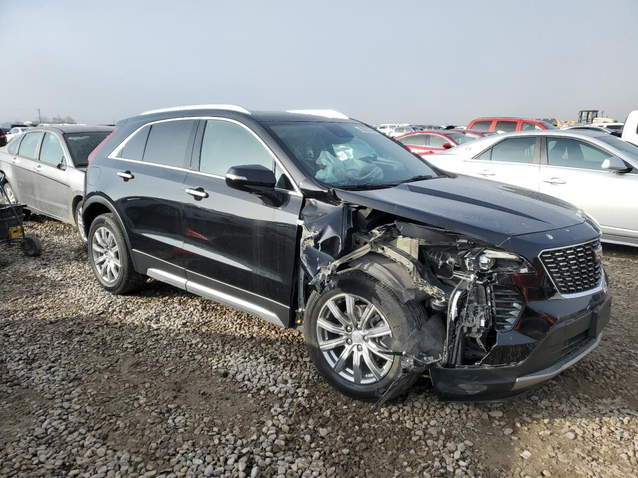 2021 Cadillac XT4 VIN 1GYFZDR40MF080166 Copart auction photo, front end damage thumbnail 4