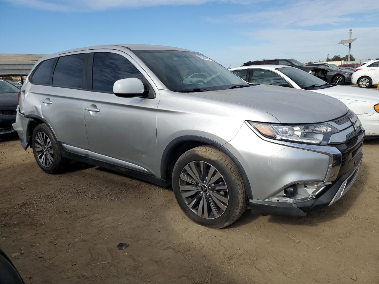2019 Mitsubishi Outlander VIN JA4AD2A31KZ017573 Copart auction photo, all over damage thumbnail 4