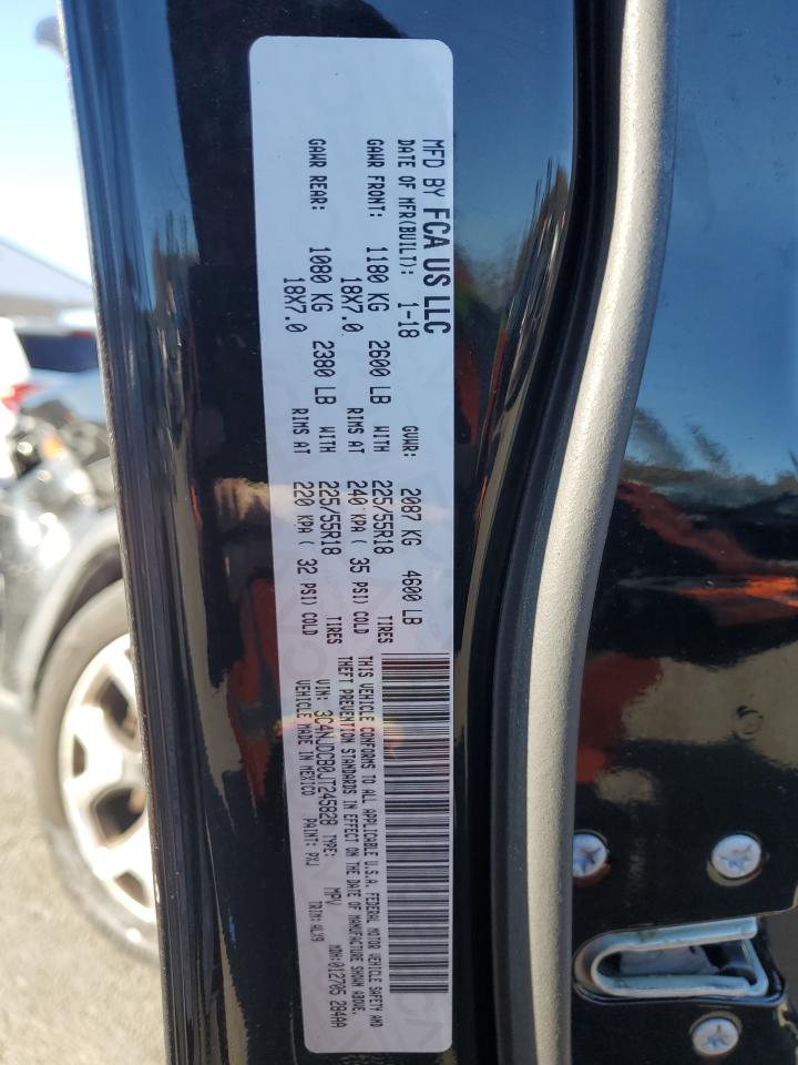 2018 Jeep Compass VIN 3C4NJDCB0JT245828 Copart auction photo, front end damage thumbnail 13