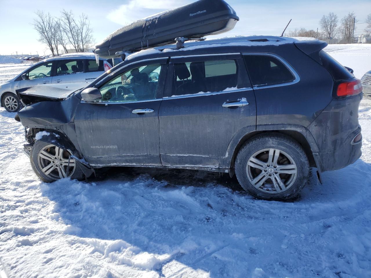 2016 Jeep Grand Cherokee VIN 1C4PJMDS1GW167117 Copart auction photo, front end damage thumbnail 2