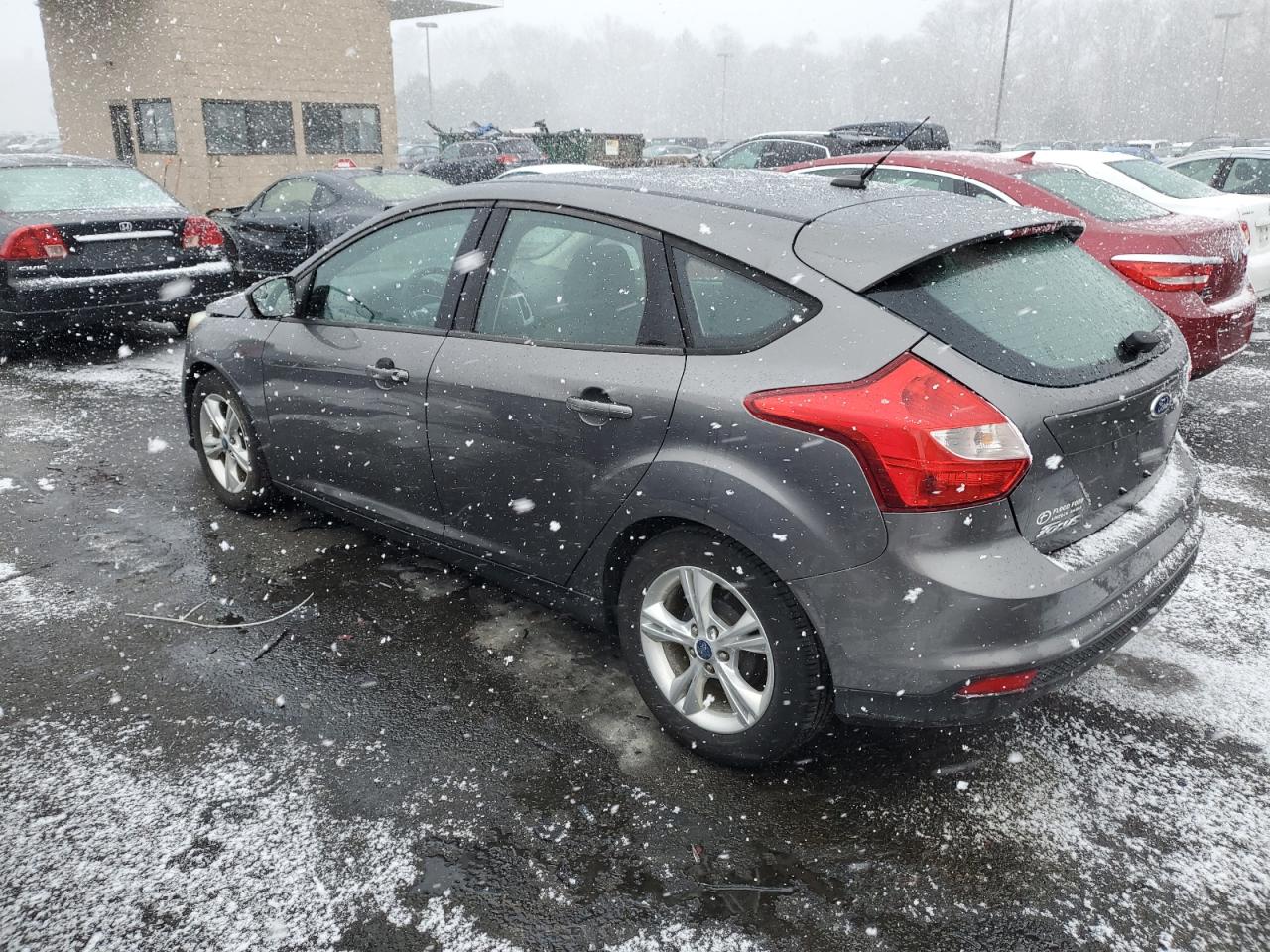 2013 Ford Focus VIN 1FADP3K21DL309855 Copart auction photo, front end damage thumbnail 2