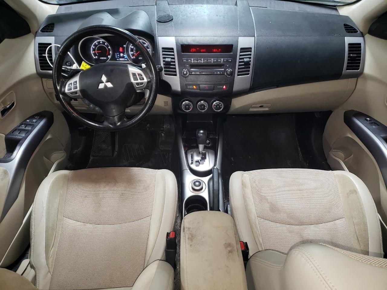 2013 Mitsubishi Outlander VIN JA4JT3AW0DU016787 Copart auction photo, front end damage thumbnail 8