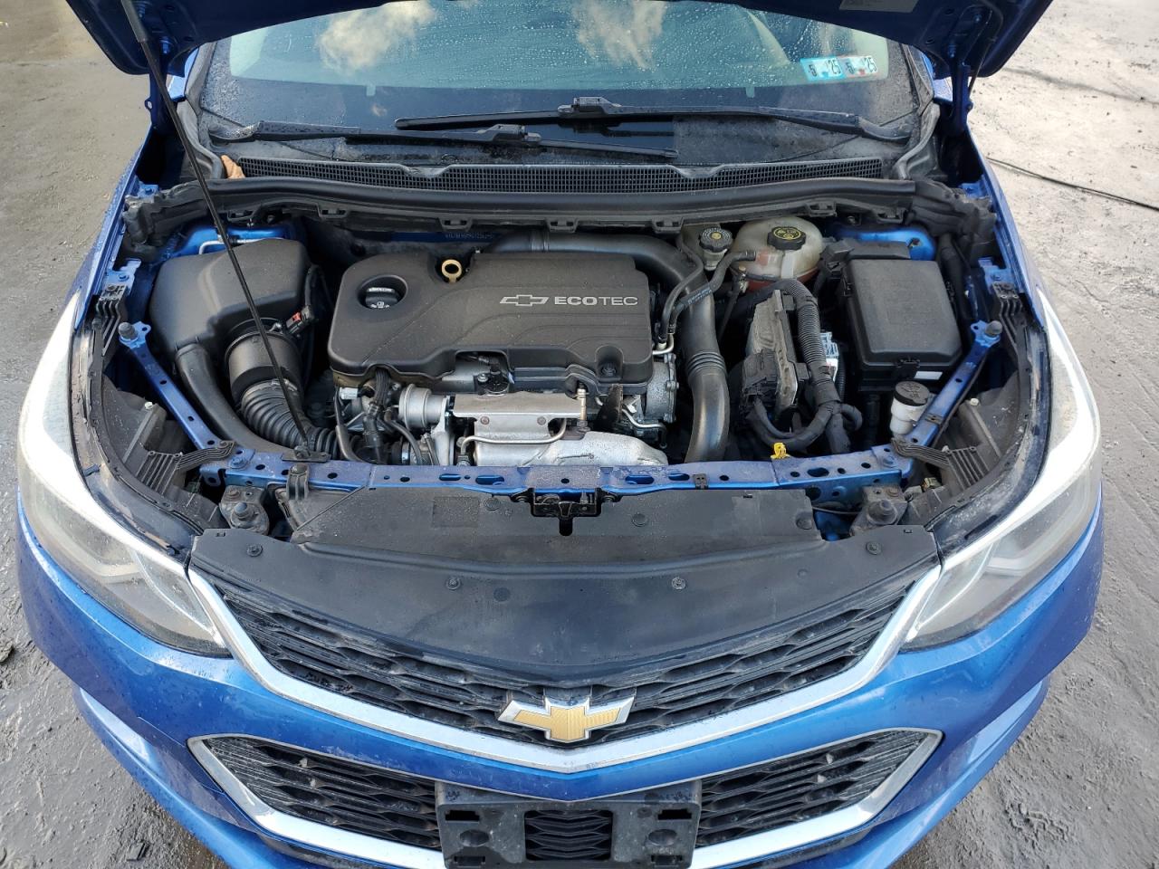 2016 Chevrolet Cruze VIN 1G1BE5SM9G7236390 Copart auction photo, side / rear end damage thumbnail 12
