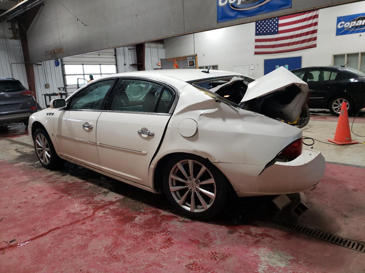 2008 Buick Lucerne VIN 1G4HP572X8U197178 Copart auction photo, rear end damage thumbnail 2
