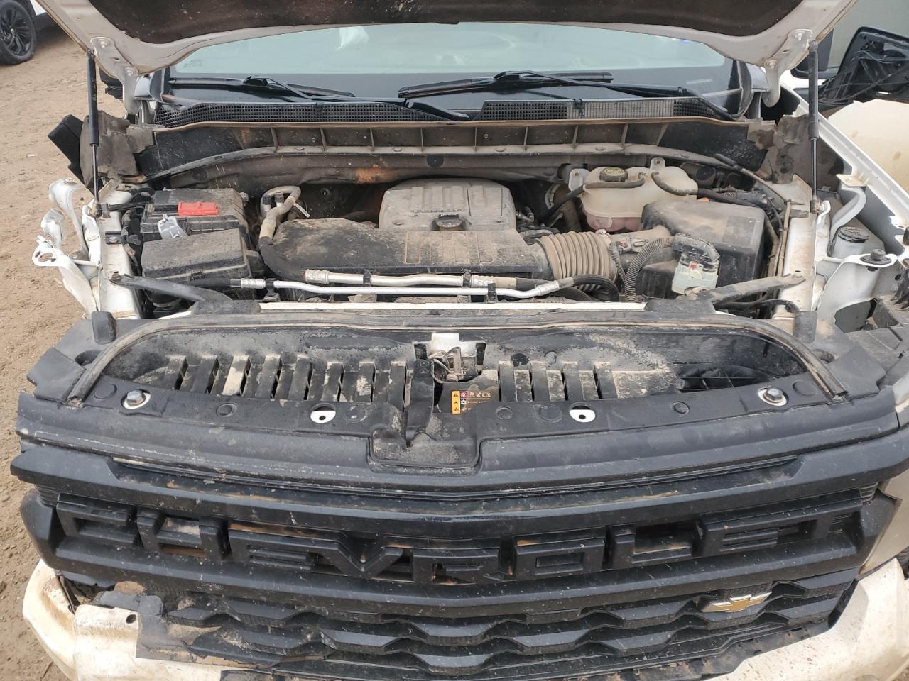 2022 Chevrolet Silverado VIN 1GCPDBEK1NZ617550 Copart auction photo, front end / rear end damage thumbnail 11