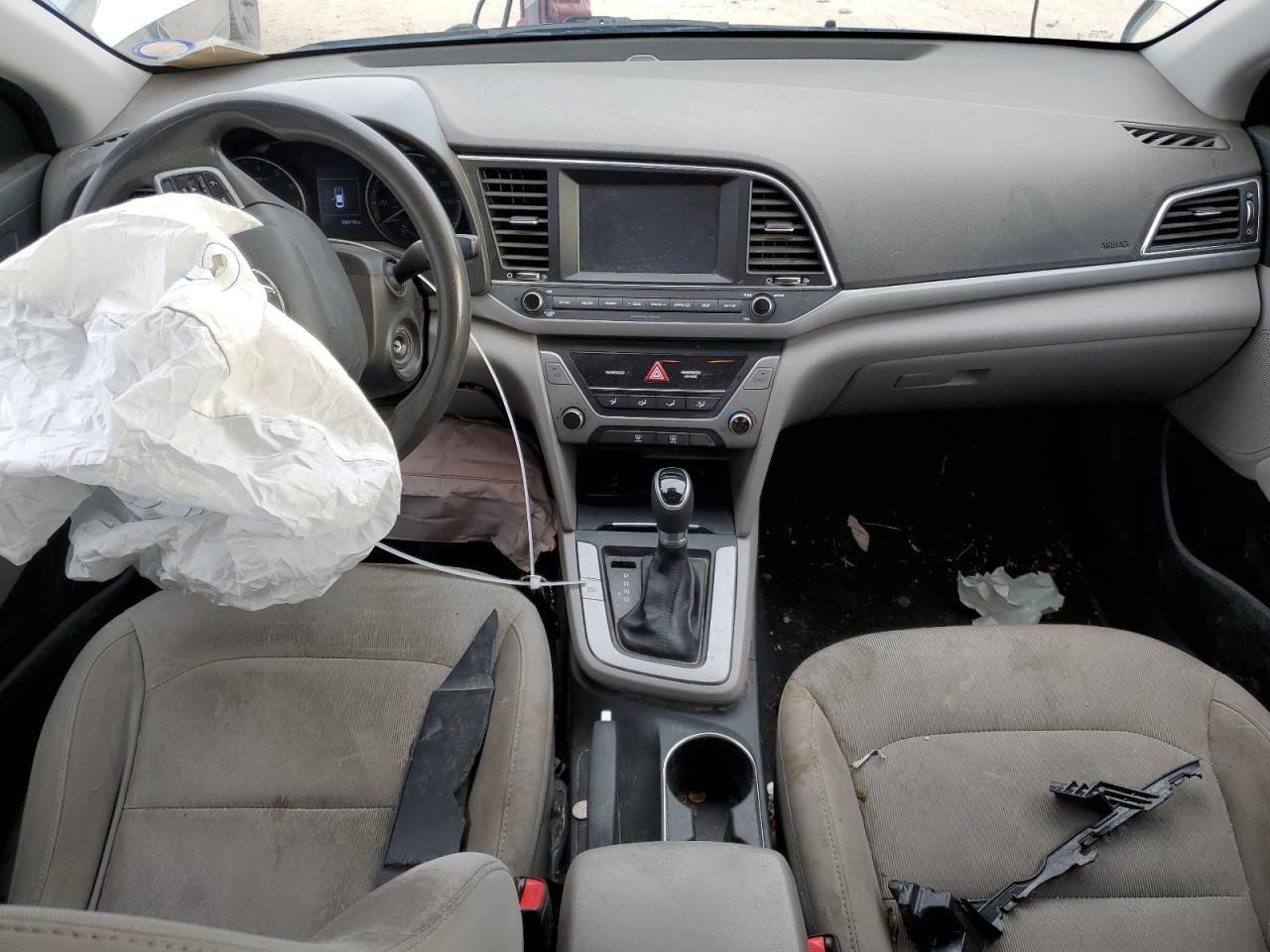 2018 Hyundai Elantra VIN 5NPD84LFXJH288275 Copart auction photo, front end / mechanical damage thumbnail 8
