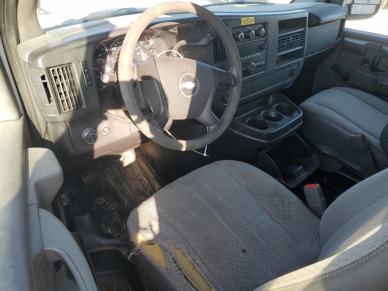 2011 Chevrolet Express VIN 1GCWGGBA4B1155880 Copart auction photo, front end damage thumbnail 8