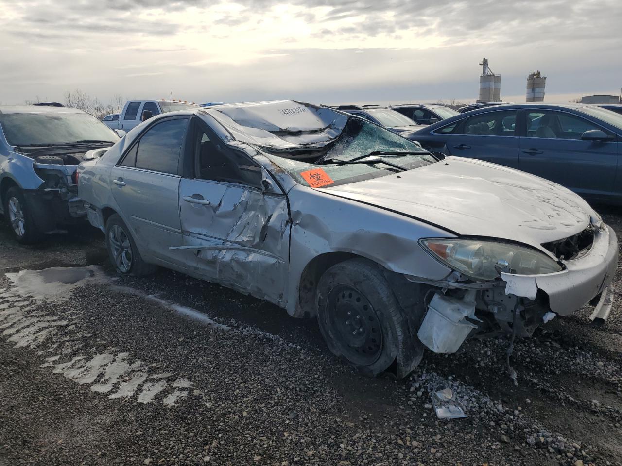 2006 Toyota Camry VIN 4T1BE32K26U138257 Copart auction photo, all over damage thumbnail 4
