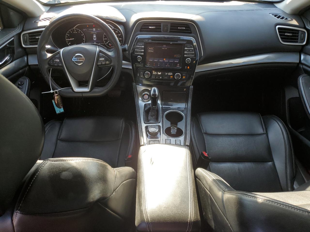 2020 Nissan Maxima VIN 1N4AA6CV2LC360620 Copart auction photo, top/roof damage thumbnail 8