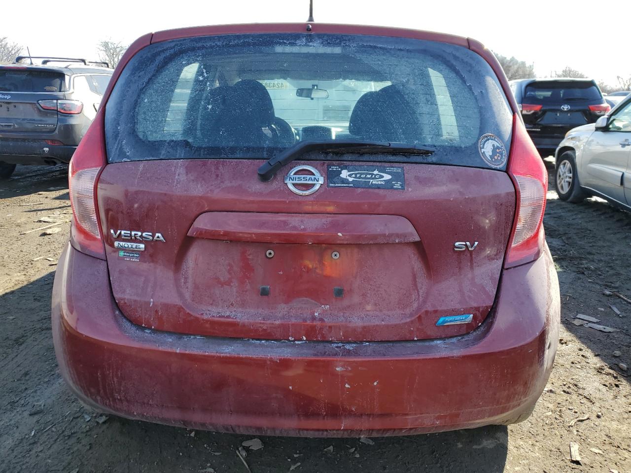 2016 Nissan Versa VIN 3N1CE2CP8GL355646 Copart auction photo, front end damage thumbnail 6