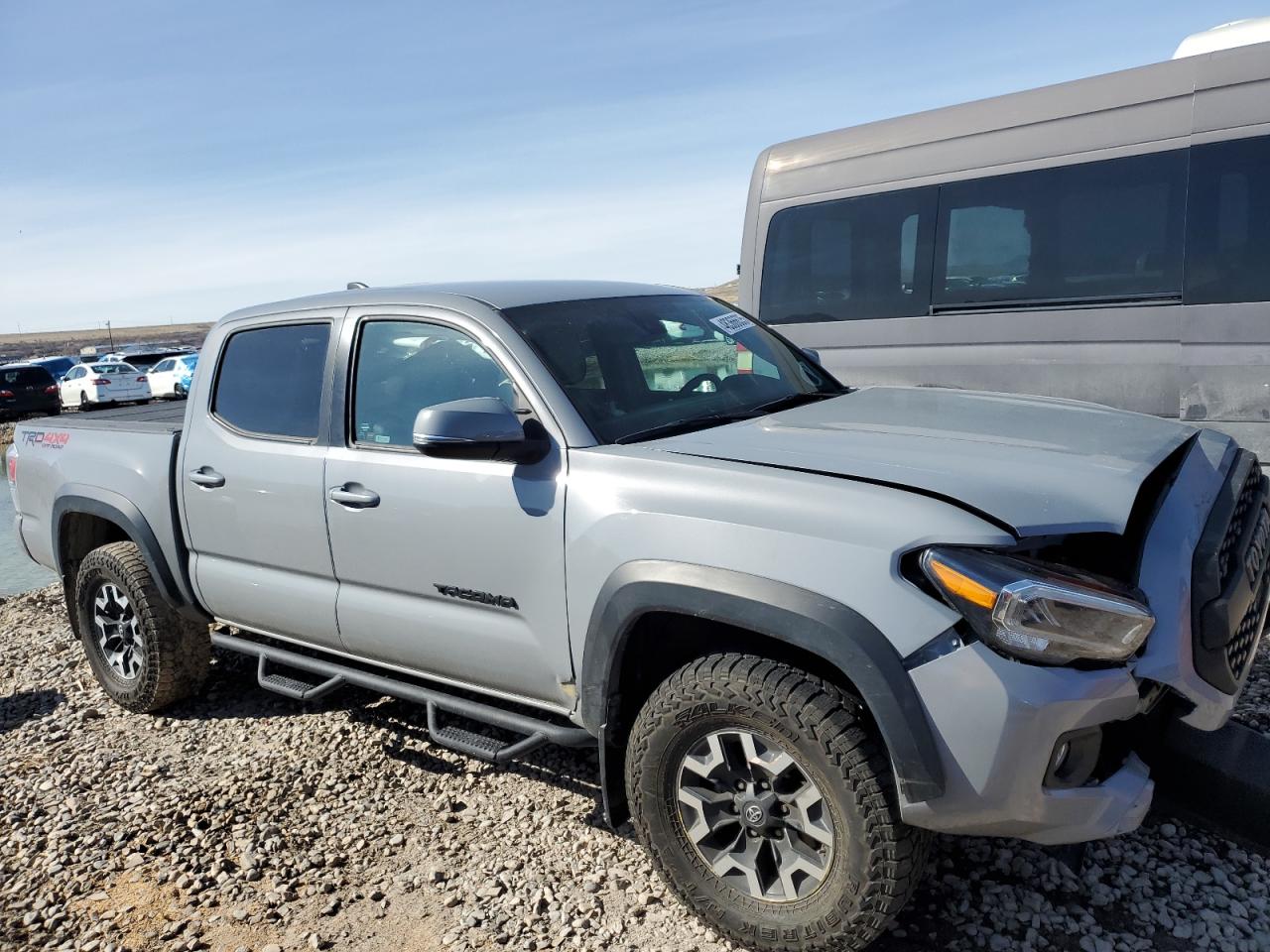 2021 Toyota Tacoma VIN 3TMCZ5AN6MM371211 Copart auction photo, front end damage thumbnail 4