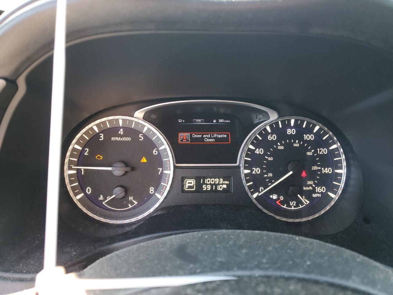 2016 Infiniti QX60 VIN 5N1AL0MMXGC525189 Copart auction photo, rear end damage thumbnail 9