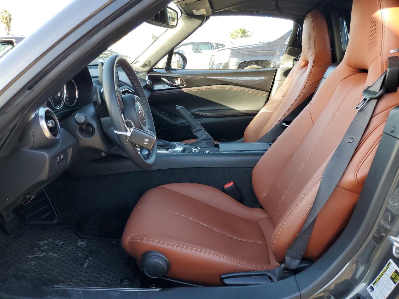 2023 Mazda MX-5 VIN JM1NDAM70P0559212 Copart auction photo, front end / minor dent/scratches damage thumbnail 7