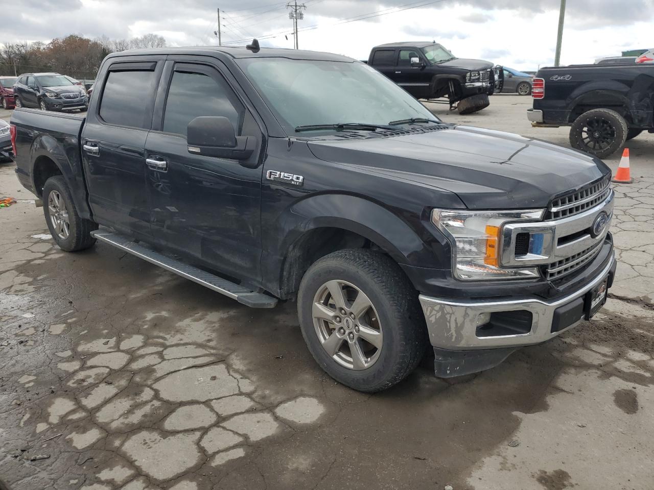2019 Ford F-150 VIN 1FTEW1CBXKFD09305 Copart auction photo, front end damage thumbnail 4