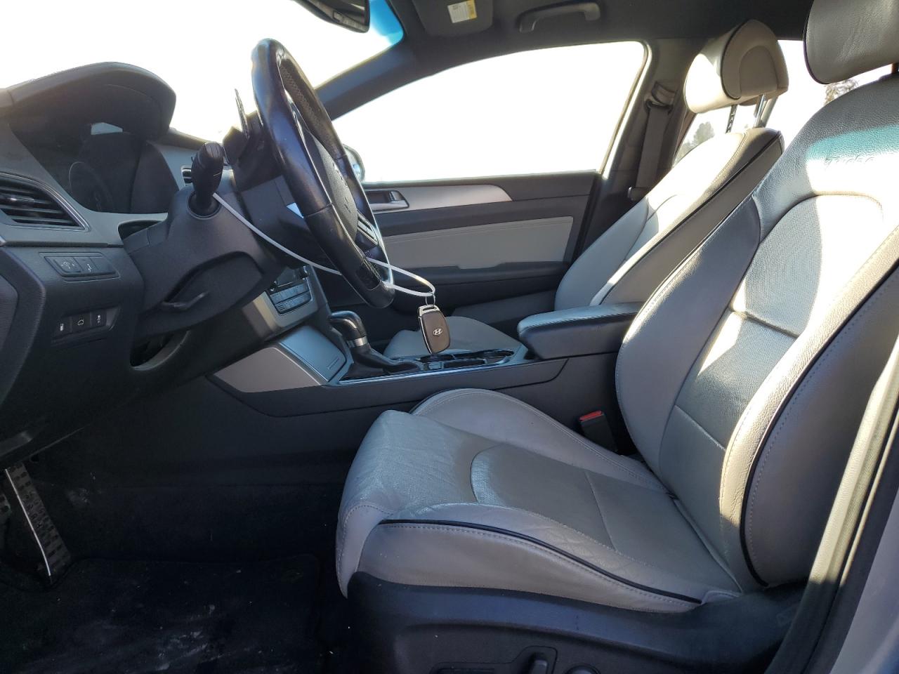 2015 Hyundai Sonata VIN 5NPE34AB2FH077940 Copart auction photo, front end damage thumbnail 7