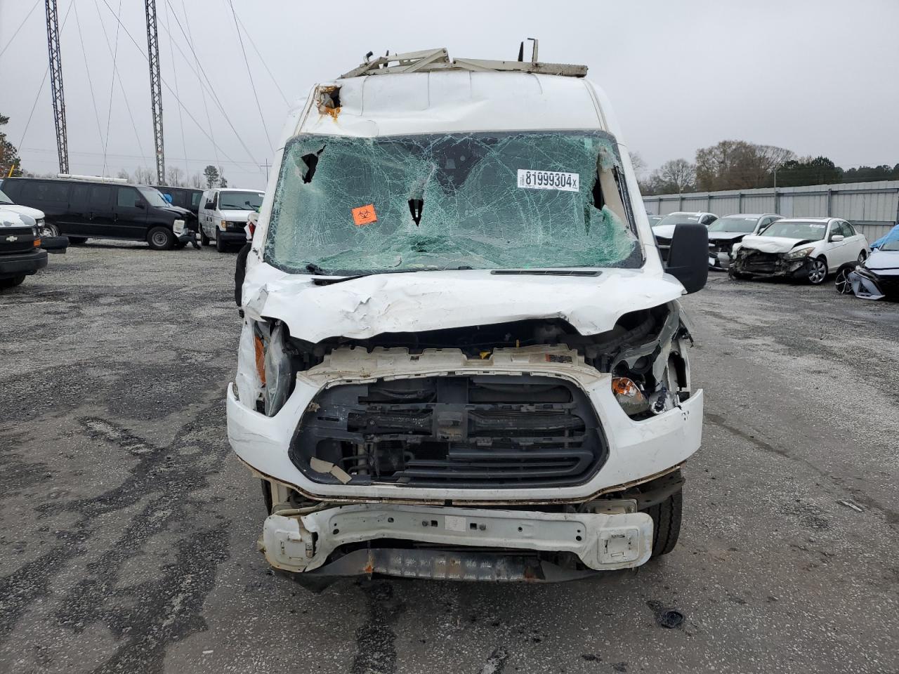 2016 Ford Transit VIN 1FTYR2CG4GKA55370 Copart auction photo, all over damage thumbnail 5