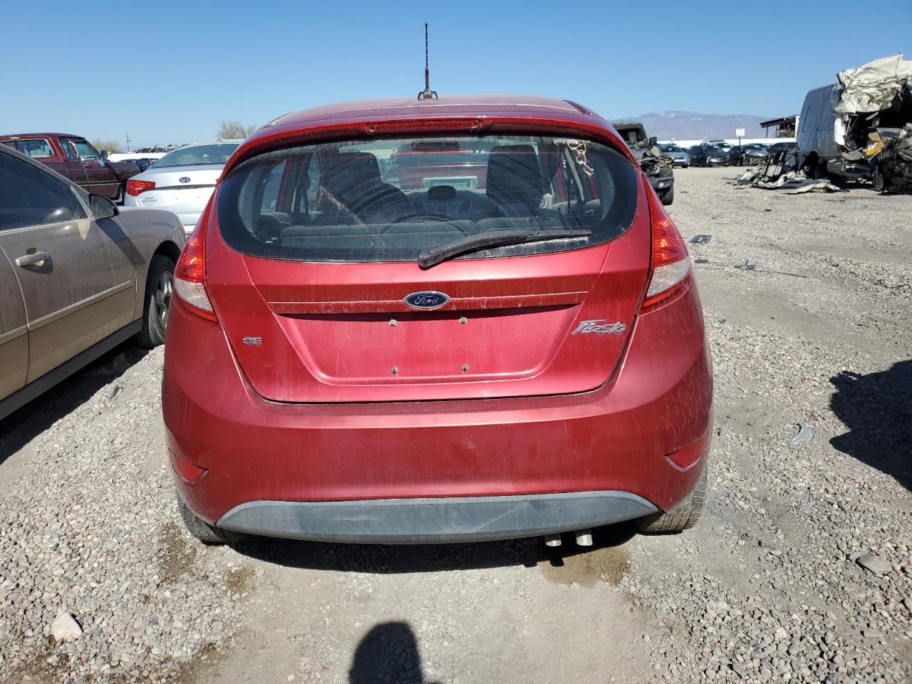 2011 Ford Fiesta VIN 3FADP4EJ1BM116738 Copart auction photo, side damage thumbnail 6