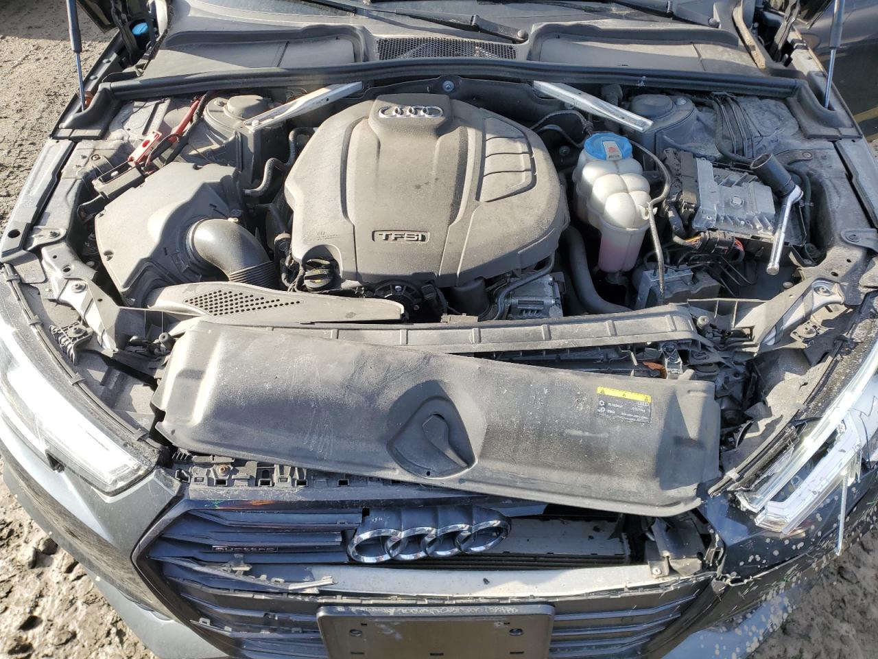 2018 Audi A4 VIN WAUENAF47JN019511 Copart auction photo, mechanical / front end damage thumbnail 11