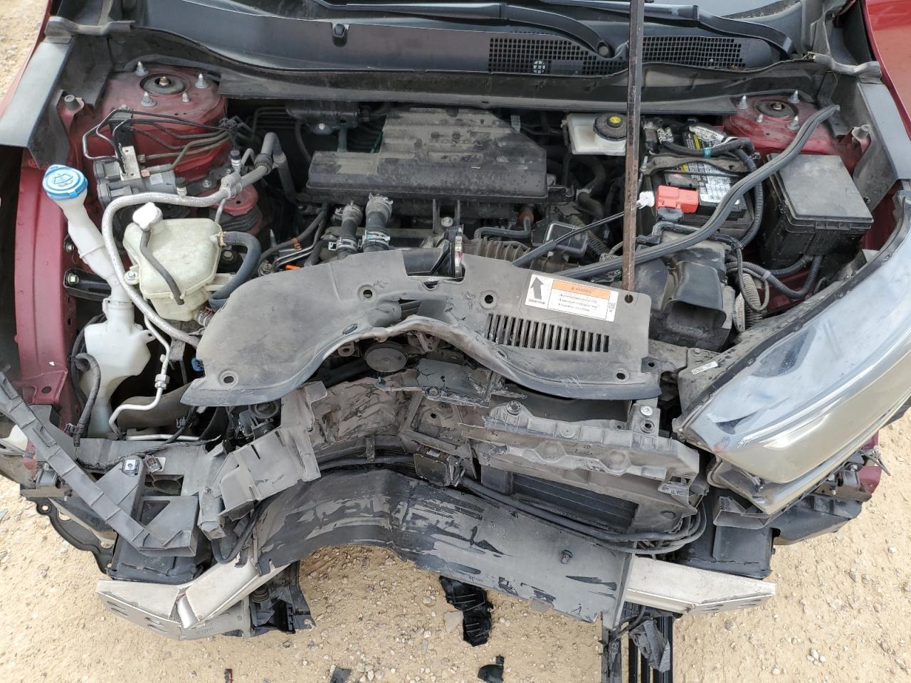 2021 Honda CR-V VIN 7FARW1H76ME017958 Copart auction photo, front end / minor dent/scratches damage thumbnail 12