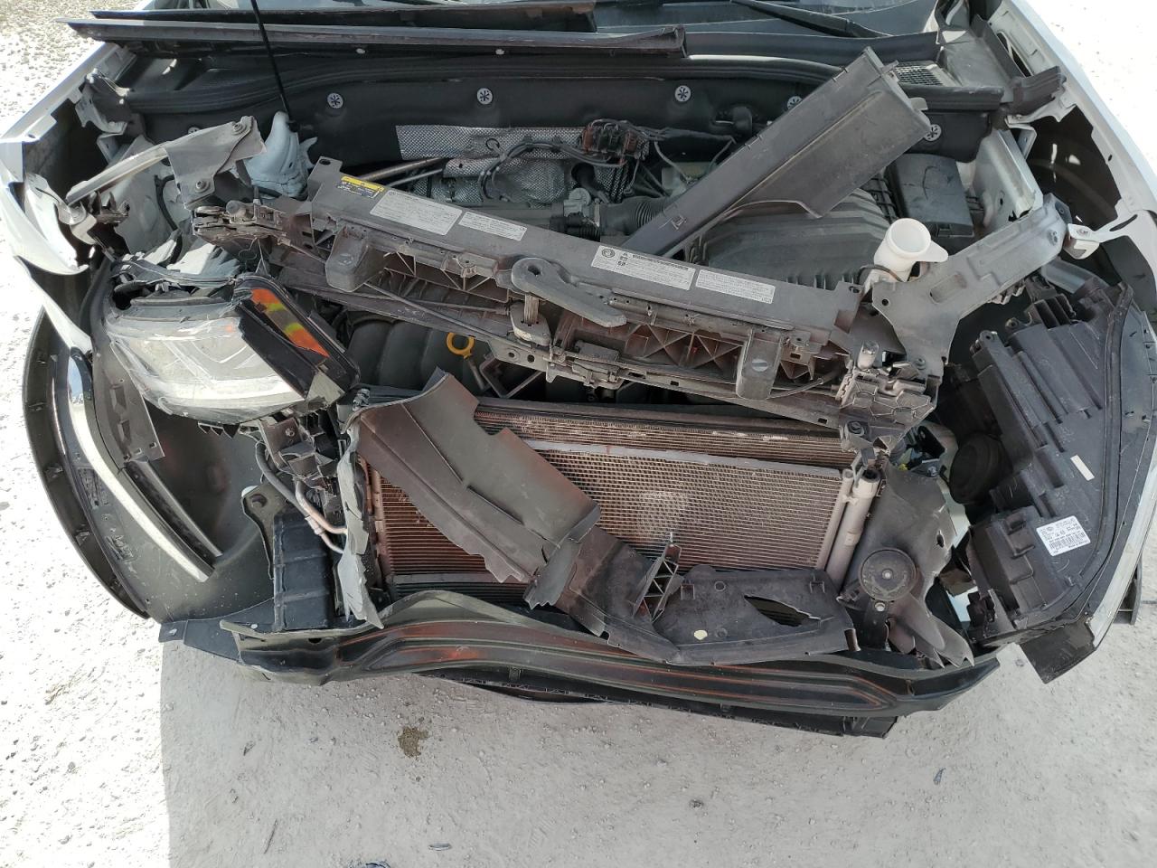 2020 Volkswagen Atlas VIN 1V21E2CA1LC211697 Copart auction photo, front end / side damage thumbnail 12