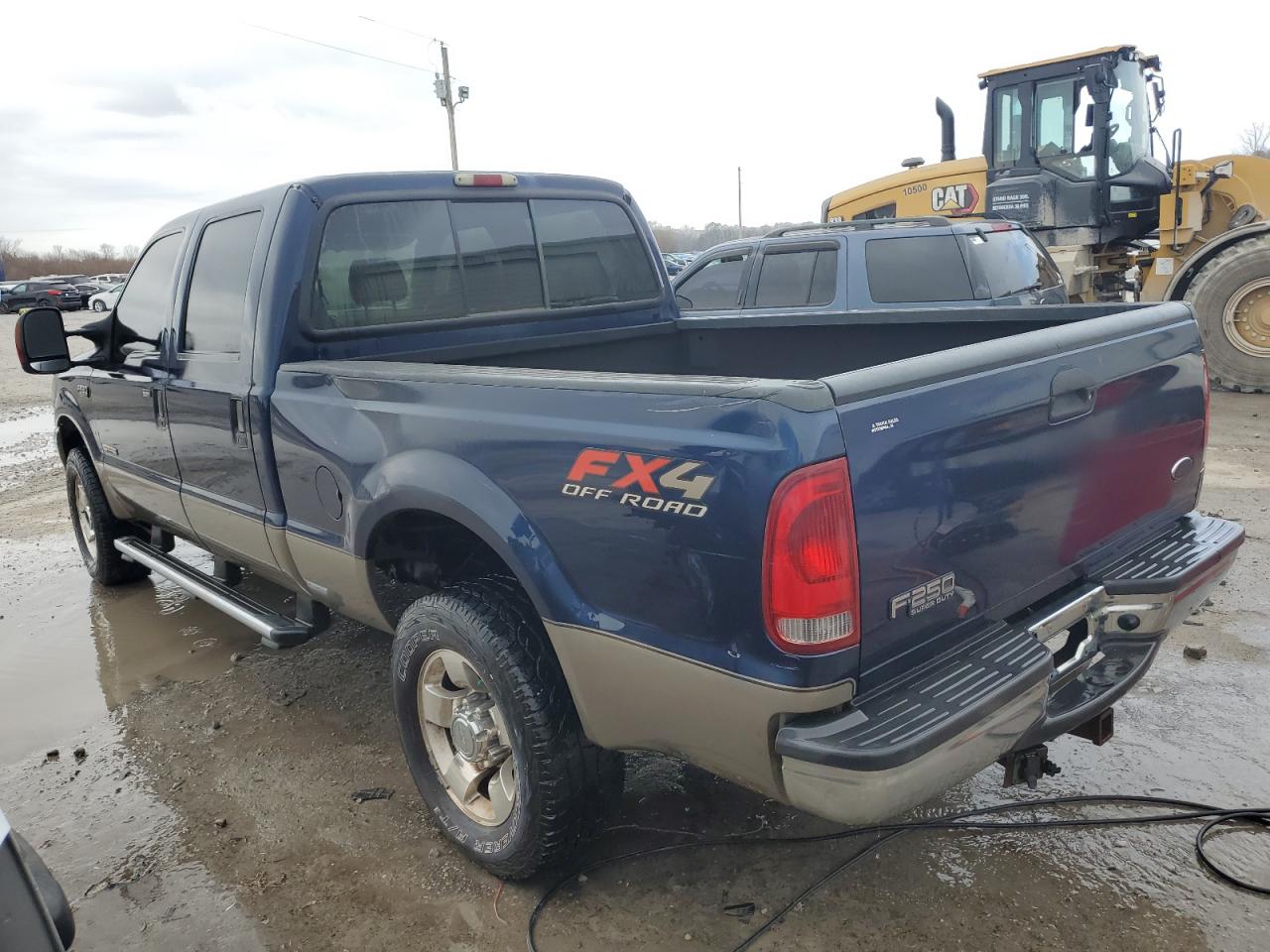 2004 Ford F250 VIN 1FTNW21P64EC88711 Copart auction photo, side damage thumbnail 2