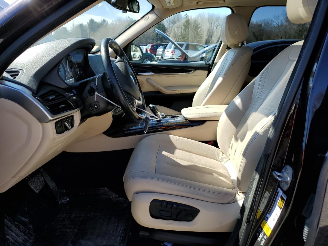 2016 BMW X5 VIN 5UXKR0C51G0S90554 Copart auction photo, rear end / front end damage thumbnail 7