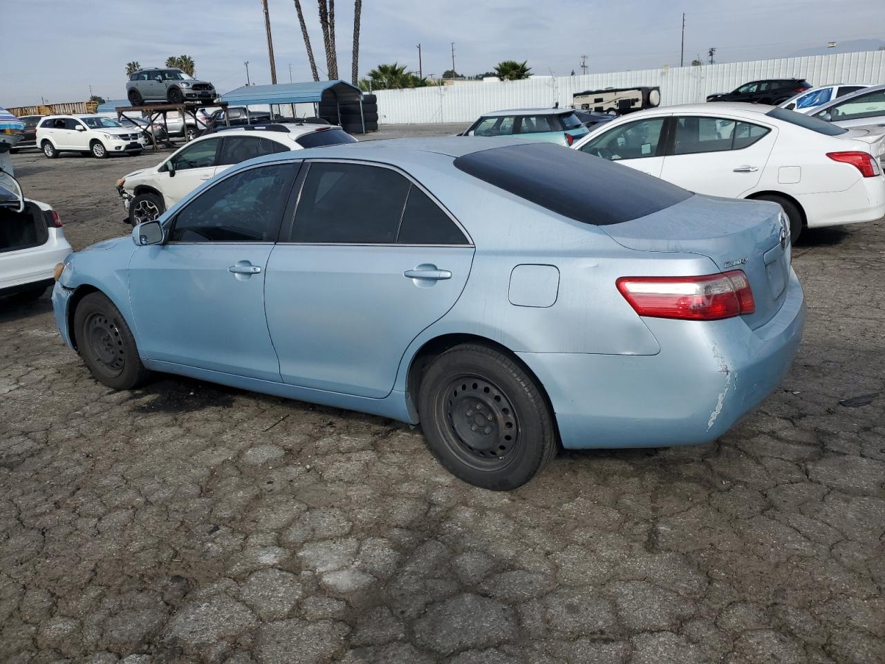 2007 Toyota Camry VIN 4T1BE46KX7U726148 Copart auction photo, front end / minor dent/scratches damage thumbnail 2