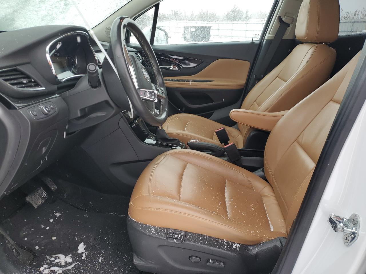 2018 Buick Encore VIN KL4CJCSB0JB697552 Copart auction photo, front end / undercarriage damage thumbnail 7