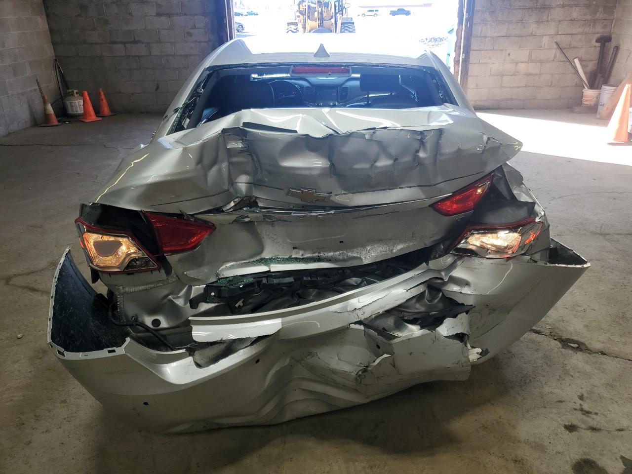 2014 Chevrolet Impala VIN 2G1125S35E9106839 Copart auction photo, rear end / front end damage thumbnail 6