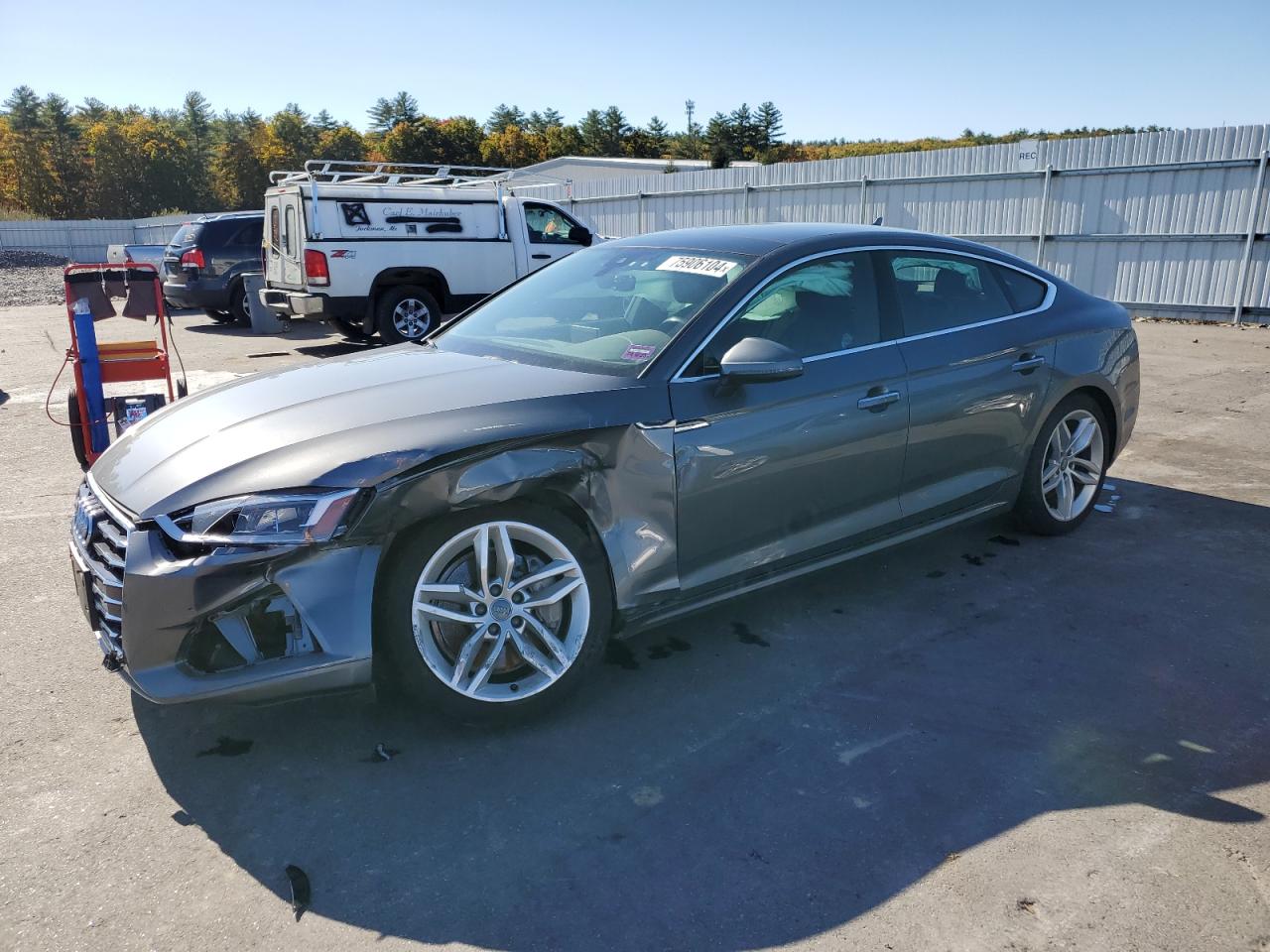 2019 Audi A5 VIN WAUBNCF52KA022929