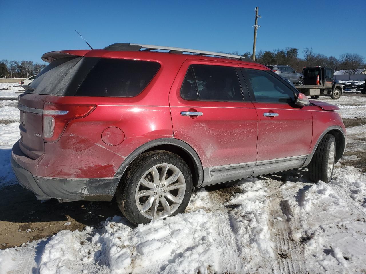 2012 Ford Explorer VIN 1FMHK8F88CGA78932 Copart auction photo, front end damage thumbnail 3