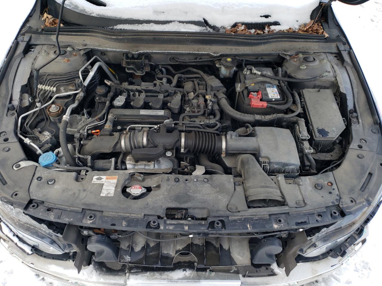 2018 Honda Accord VIN 1HGCV1F30JA200833 Copart auction photo, undercarriage / front end damage thumbnail 11