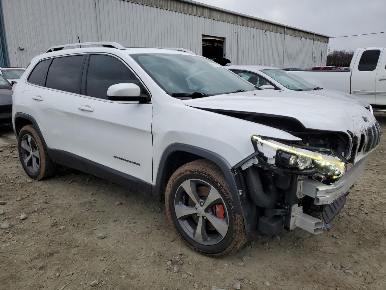2019 Jeep Grand Cherokee VIN 1C4PJMDX1KD126289 Copart auction photo, front end damage thumbnail 4